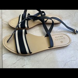 Gucci sandals!